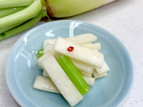 簡単!大根の皮の浅漬け